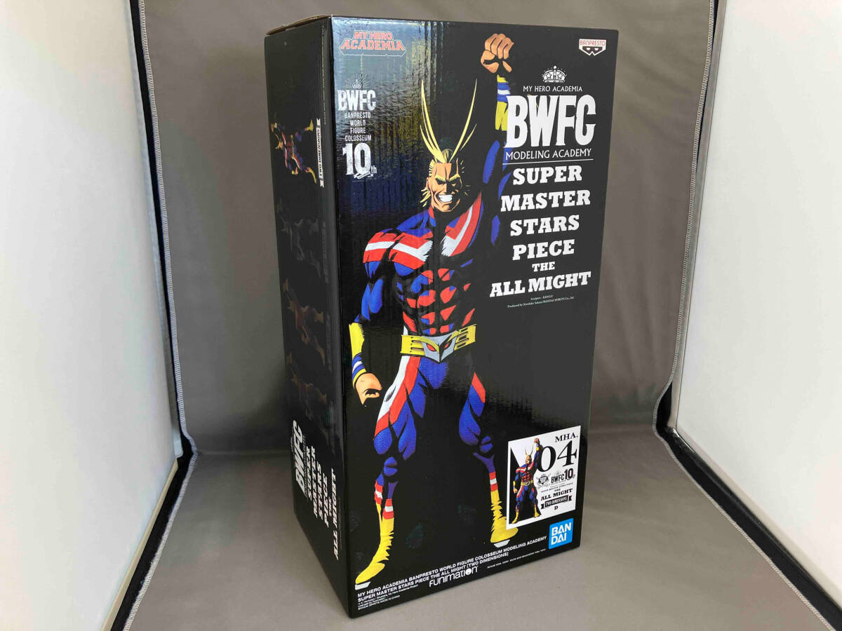 TWO DIMENSIONS賞 オールマイト アミューズメント僕のヒーローアカデミア BWFC 造形ACADEMY SUPER MASTER STARS PIECE THE ALL MIGHT_画像1