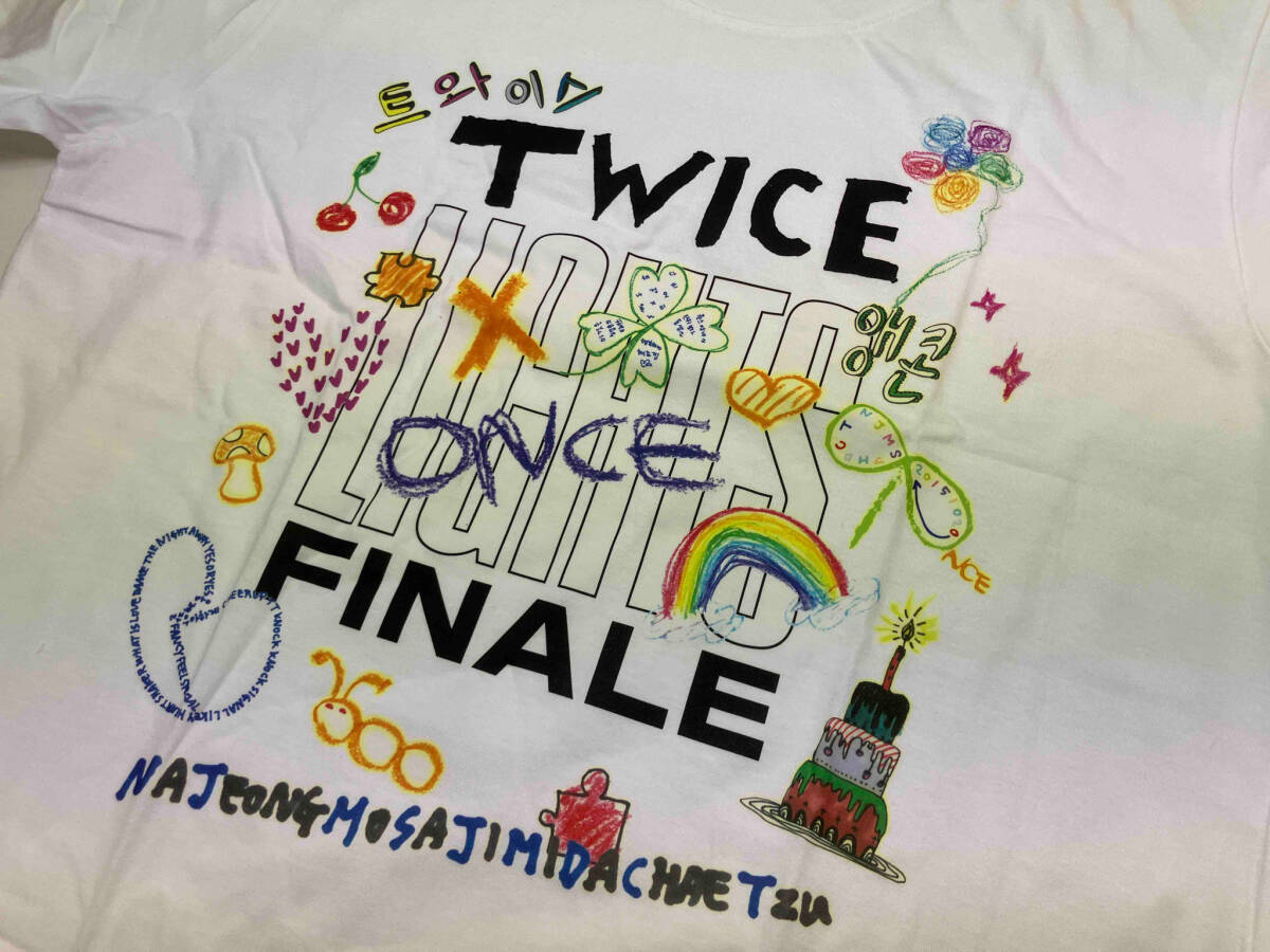 TWICE トワイス ワールドツアー Tシャツ TWICELIGHTS IN SEOUL FINAL Lサイズ_画像5