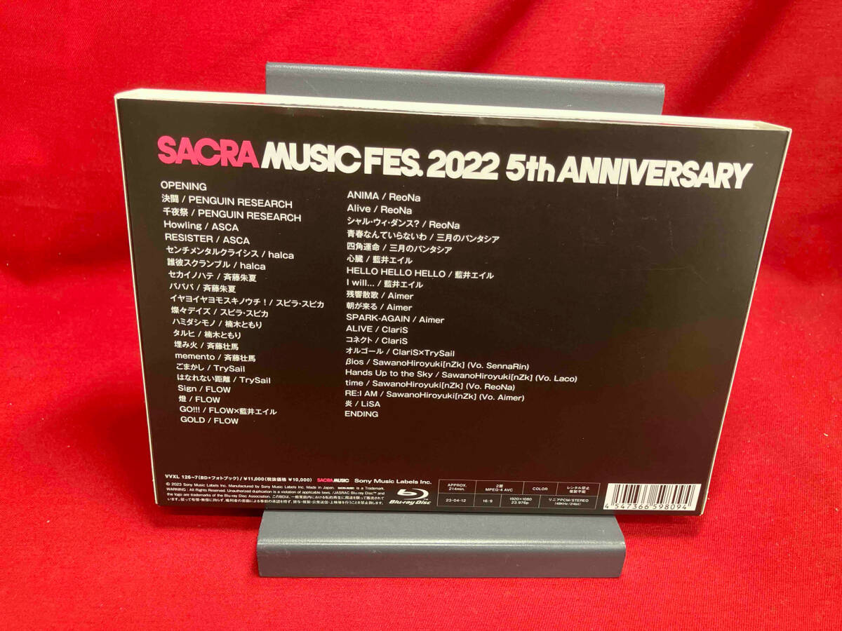 SACRA MUSIC FES. 2022 -5th Anniversary (初回生産限定盤)(Blu-ray Disc)_画像2