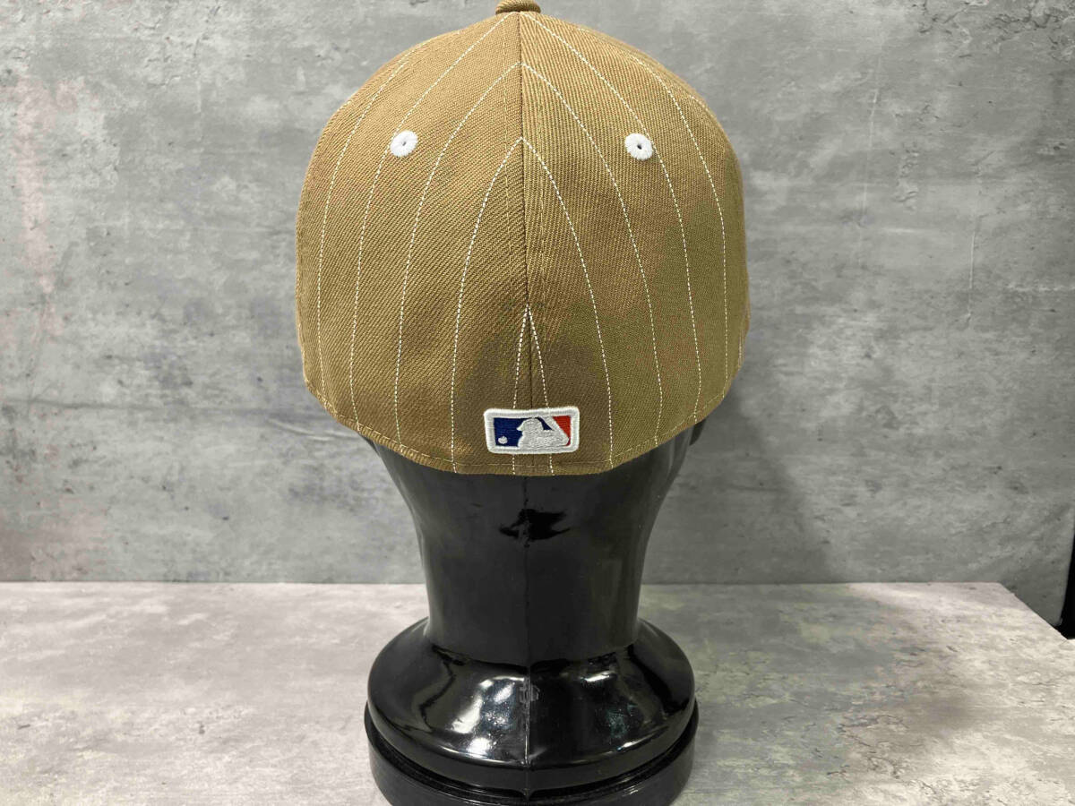 NEW ERA LP 59FIFTY MLB Pinstripe キャップ ベージュ ニューエラ 店舗受取可_画像3