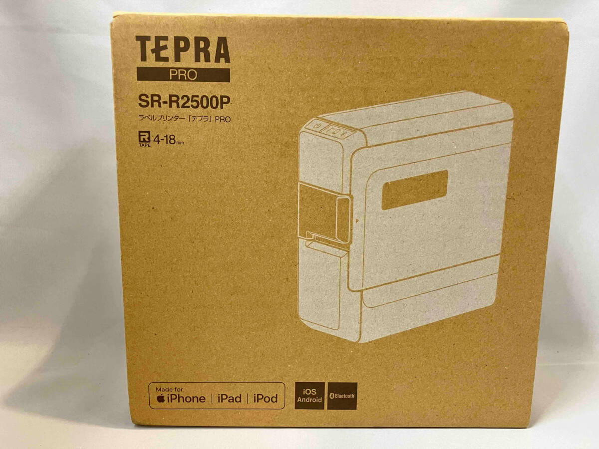 未使用品◇ TEPRA PRO SR-R2500P ラベルプリンター テプラ_画像1