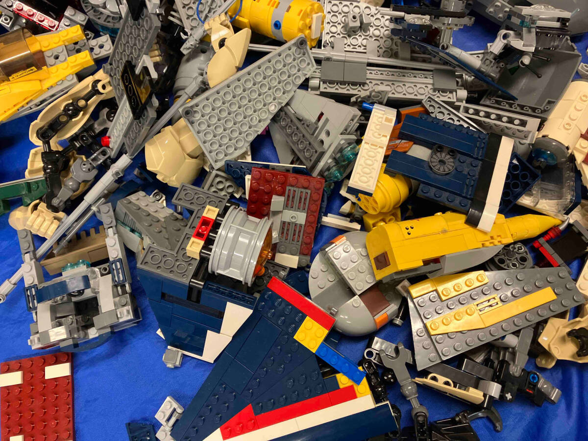 LEGO Lego Star Wars series rose rose parts block Mini fig etc. large amount 8.5kg and more set sale * assembly instructions 75190te -stroke ro year 