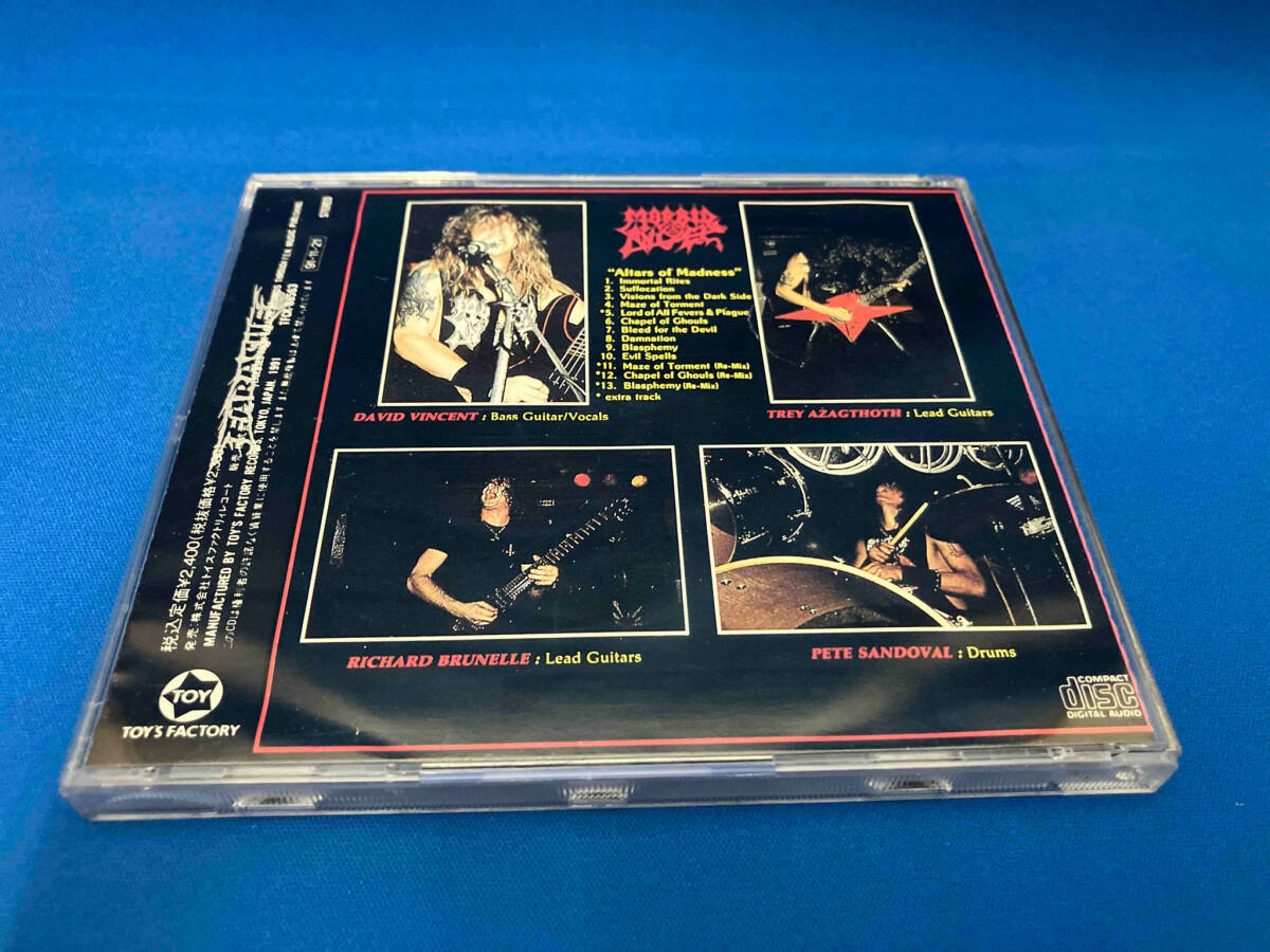 背ラベル焼けあり モービッド・エンジェル CD ALTARS OF MADNESS_画像2