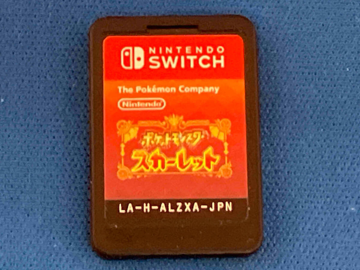 【1円スタート】 ニンテンドースイッチ ポケットモンスター スカーレット_画像1