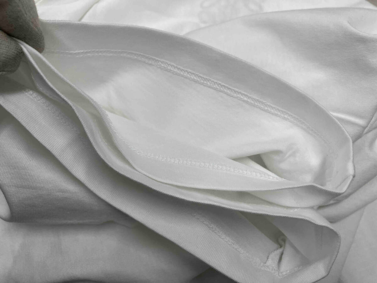 ロエベ LOEWE アナグラム ミニロゴ 半袖Tシャツ ホワイト XLサイズ_画像5