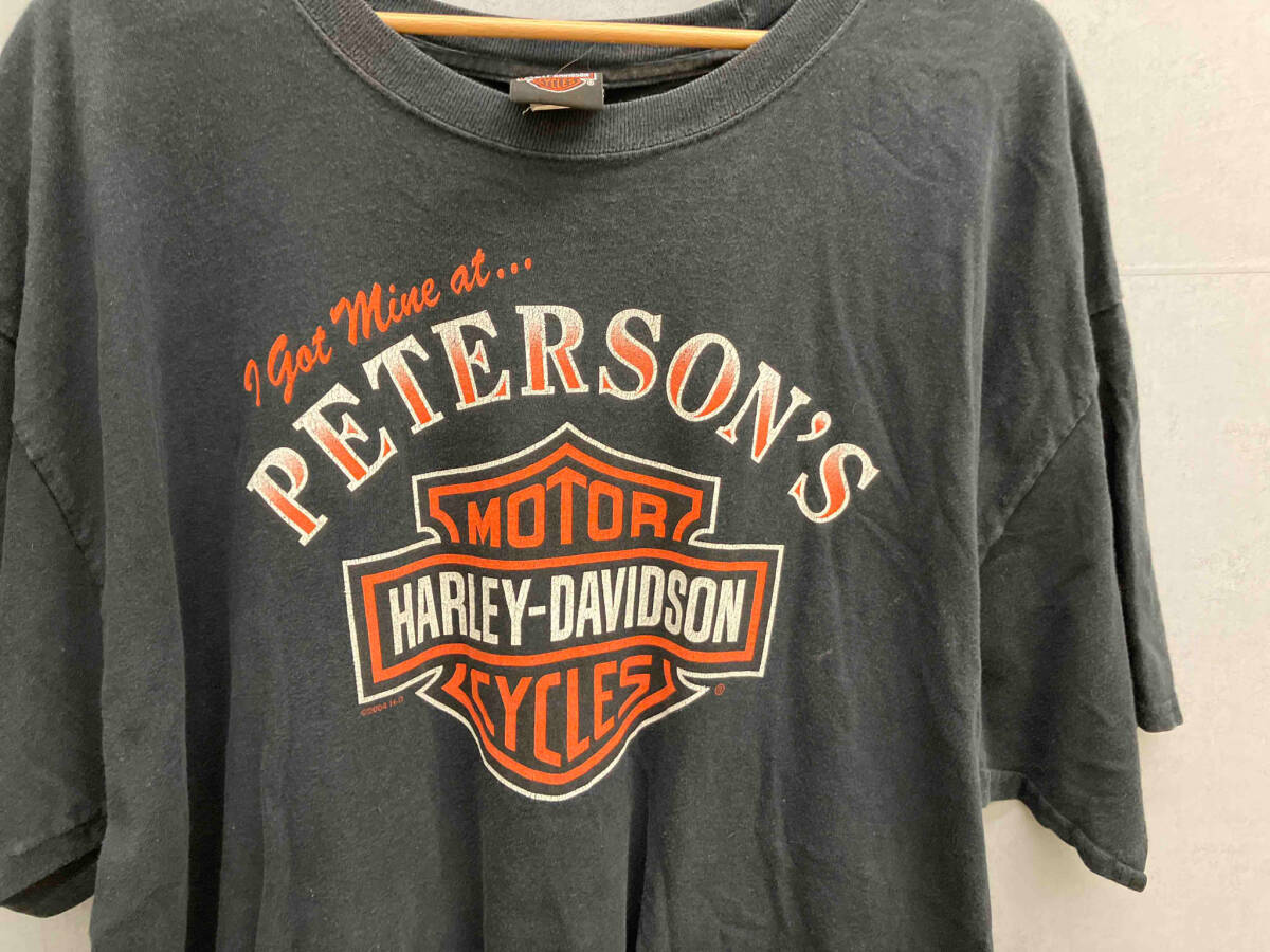 HARLEY DAVIDSON ハーレーダビッドソン メンズ 半袖Tシャツ XLサイズ ブラック アメカジ_画像3