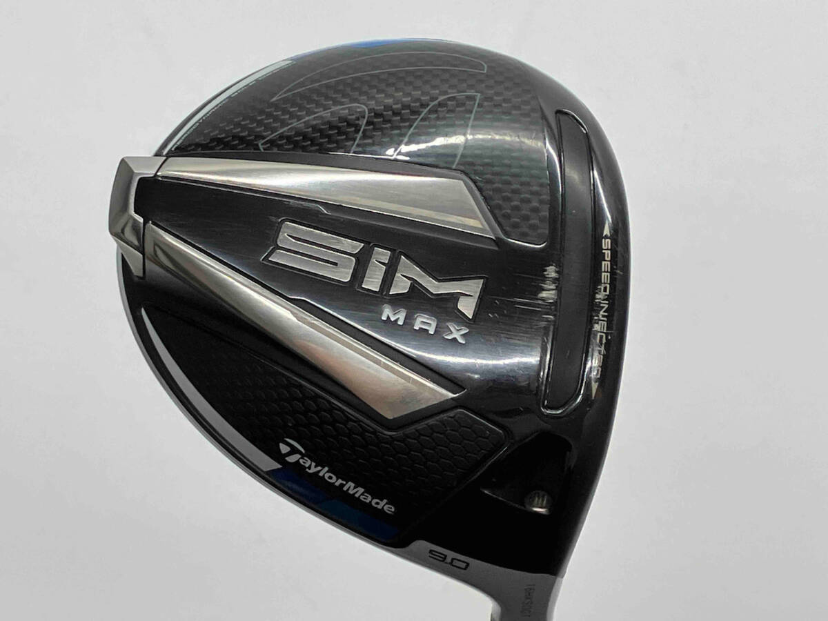 【ヘッドカバー有り】TaylorMade テーラーメイド SIM シム MAX マックス 9.0° ドライバー フレックス S_画像1