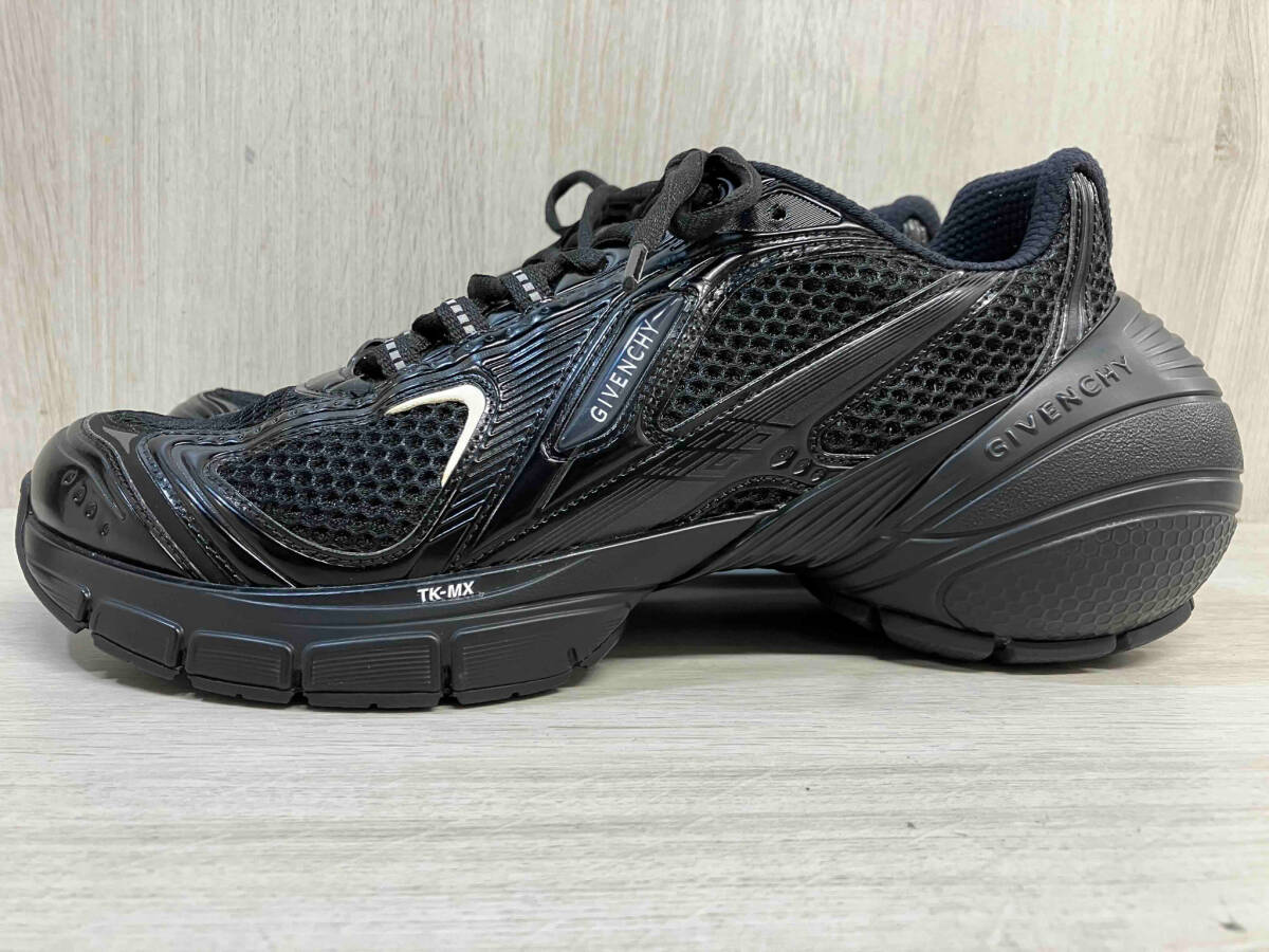 GIVENCHY 23SS TK-MX Runner mesh sneakers ジバンシー ランナー メッシュ スニーカー サイズ 41 26cm メンズ ブラック FR 1212_画像3