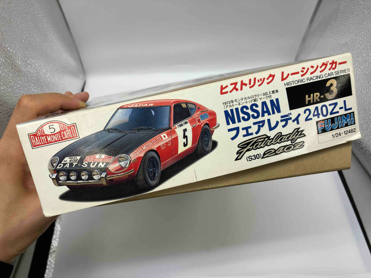 プラモデル フジミ模型 1/24 NISSAN フェアレディ 240Z-L 1972年 モンテカルロラリー 3位入賞車 ヒストリックレーシングカーシリーズ No.3_画像4