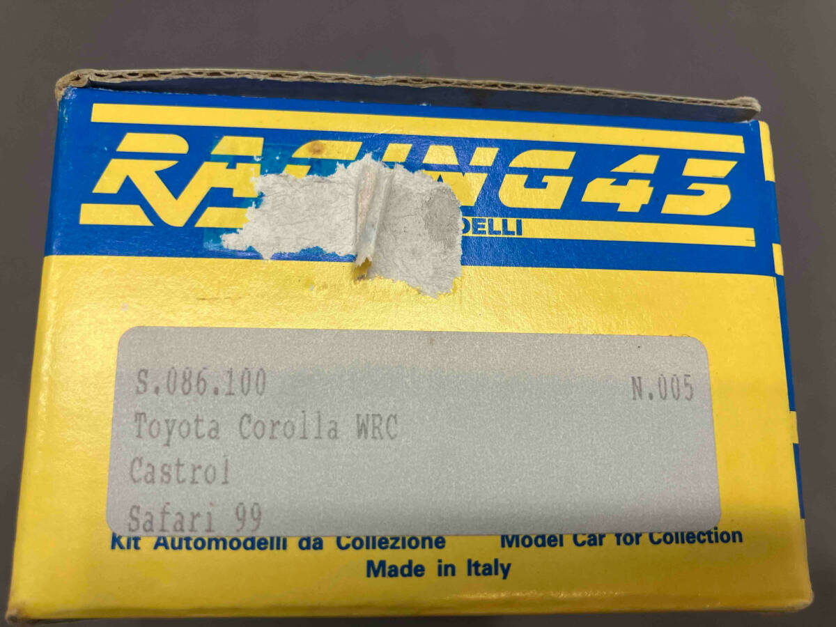 Racing43 S.086.100 TOYOTA Corolla WRC Castrol Safari 99 トヨタ カローラ(14-08-04)_画像6