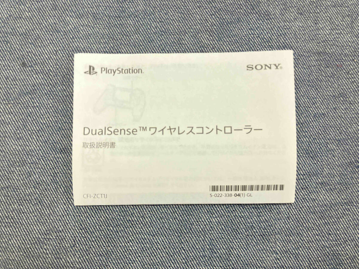 ジャンク 【1円スタート】PS5 コントローラー(ゆ14-06-04)_画像4