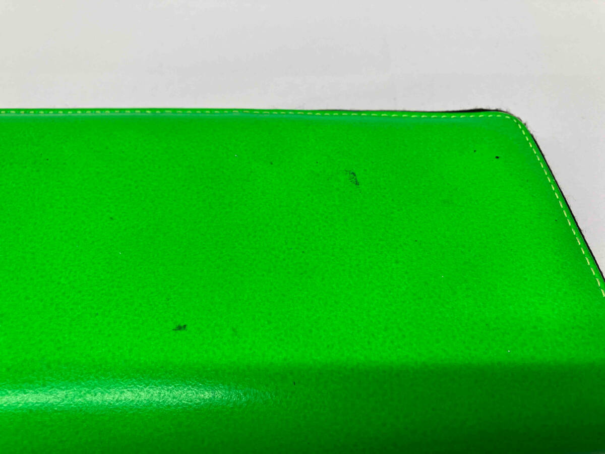 COMME des GARCONS SUPER FULO Comme des Garcons long wallet green 