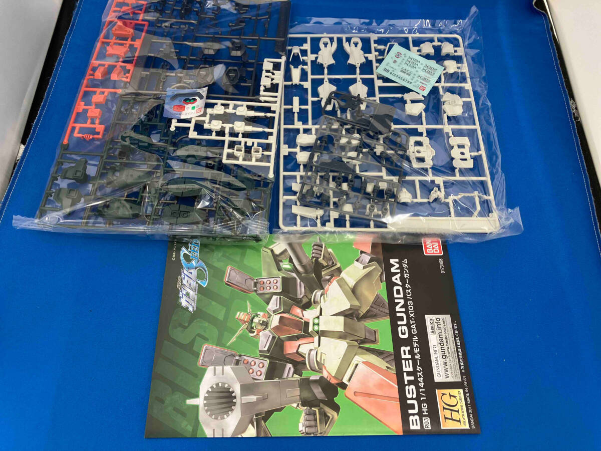 プラモデル (再販)バンダイ 1/144 R03 バスターガンダム HG 「機動戦士ガンダムSEED」_画像4