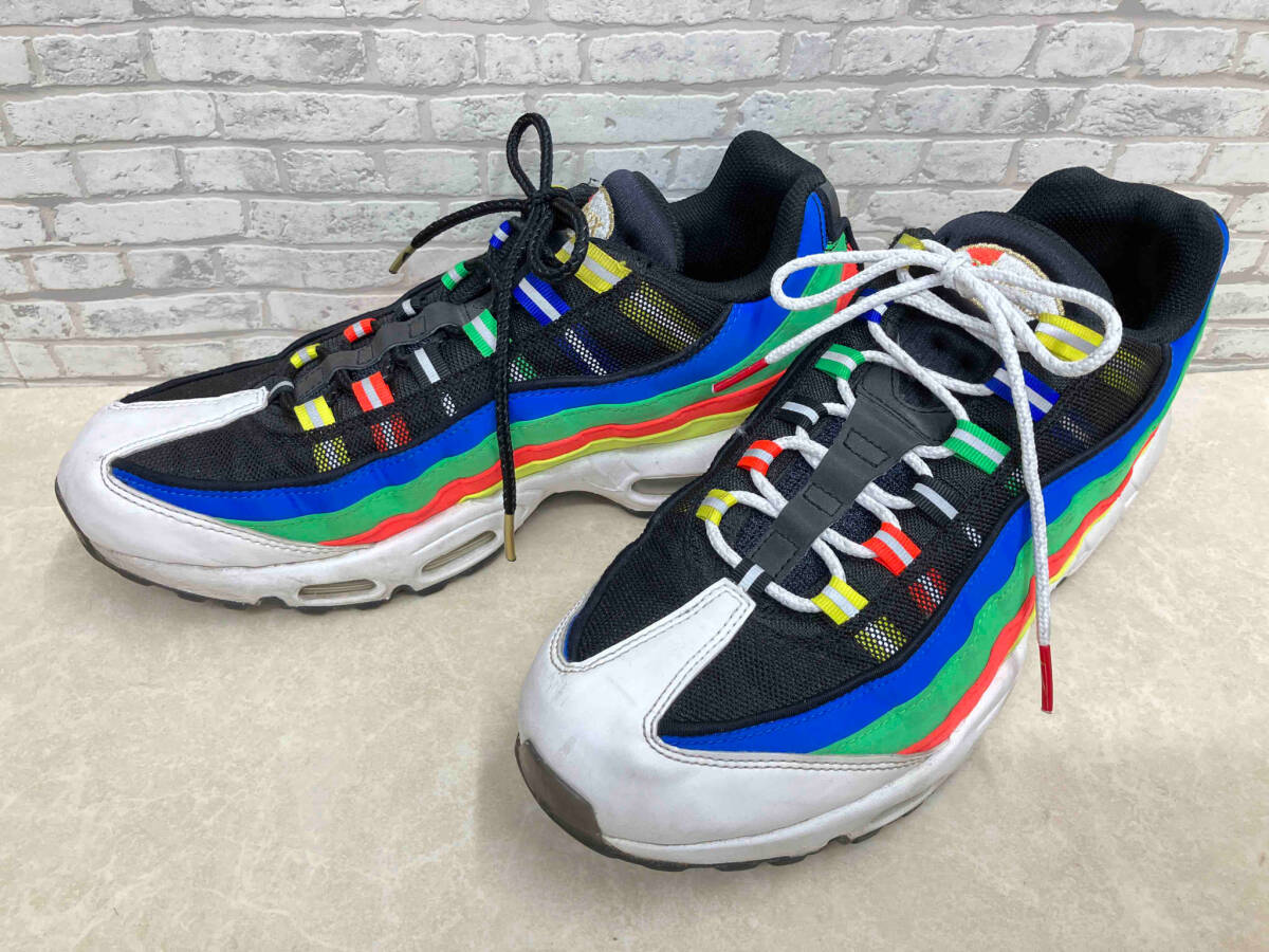 NIKE ナイキ AIR MAX 95 PREMIUM エアマックスプレミアム DA1344-014 スニーカー 28cm ブラック×マルチカラー_画像1