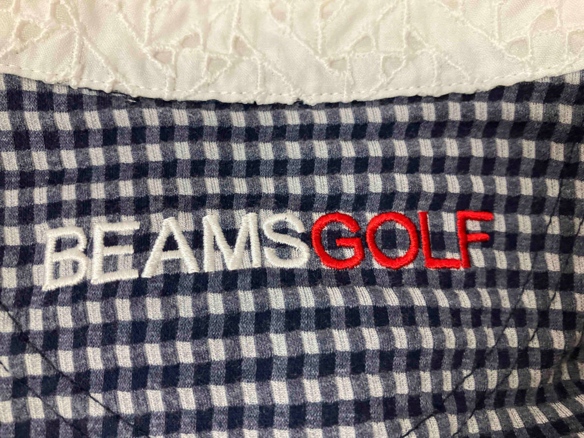 BEAMS GOLF ビームス ゴルフ 半袖ポロシャツ 85-02-81 00-437 総柄 サイズM_画像5