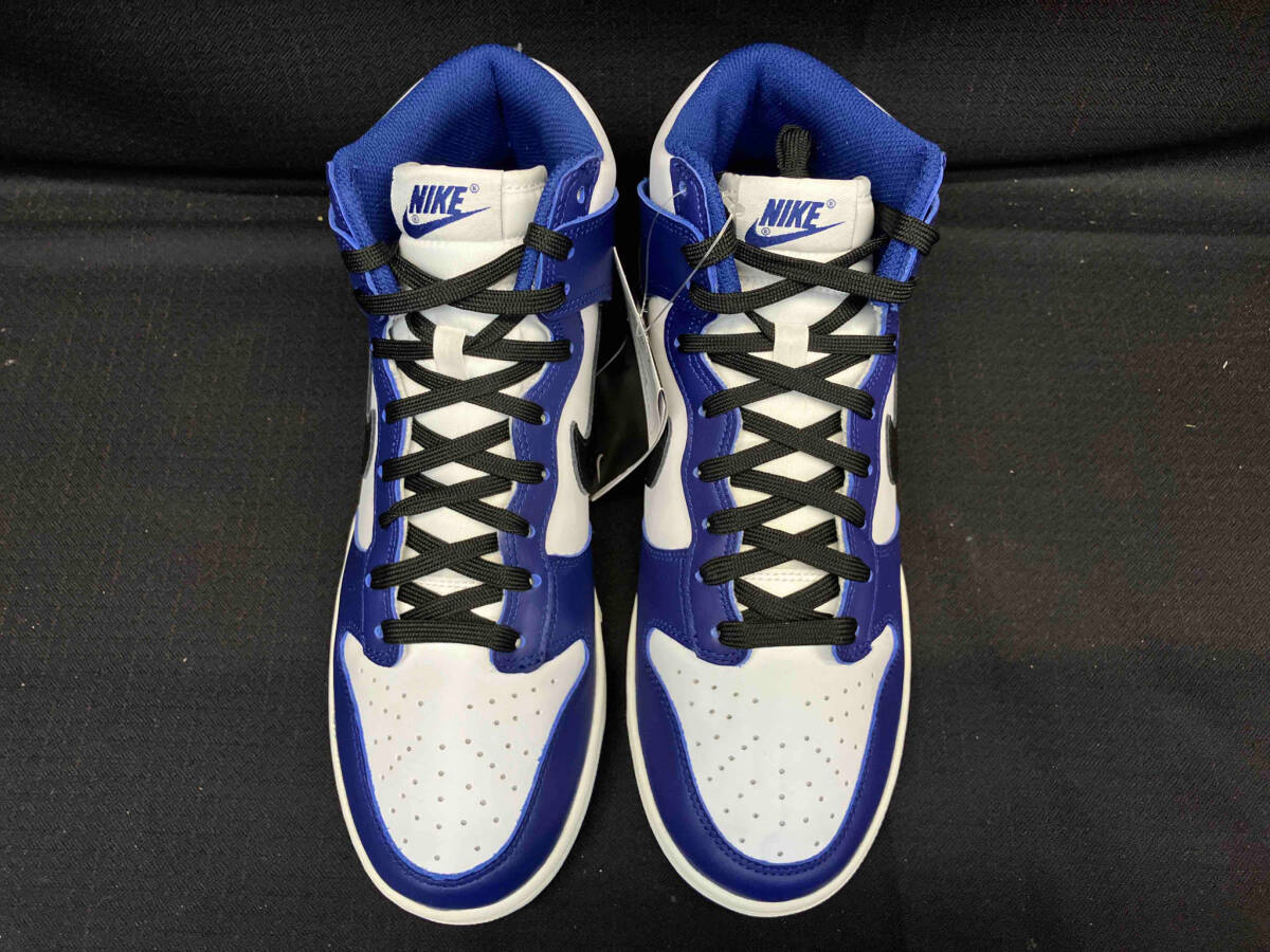 NIKE WMNS DUNK HIGH Deep Royal Blue / DD1869-400 /ナイキ ダンクハイ ブルー スニーカー サイズ：27.0cm_画像2