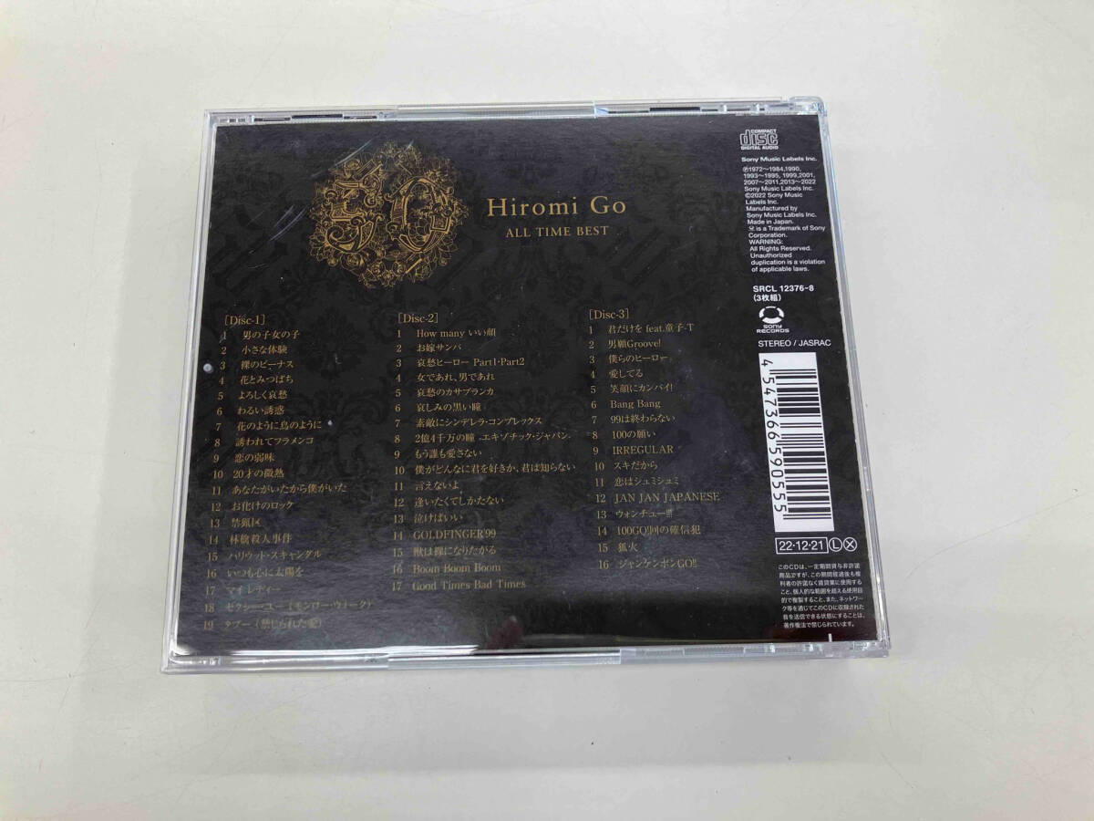 郷ひろみ CD Hiromi Go ALL TIME BEST(通常盤)(3CD)_画像2