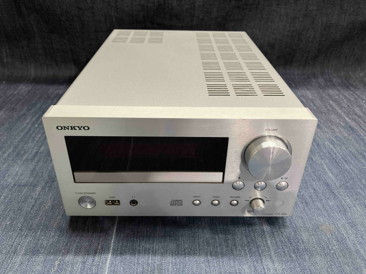 ONKYO CR-555 S (CD receiver silver ) (14-10-16)