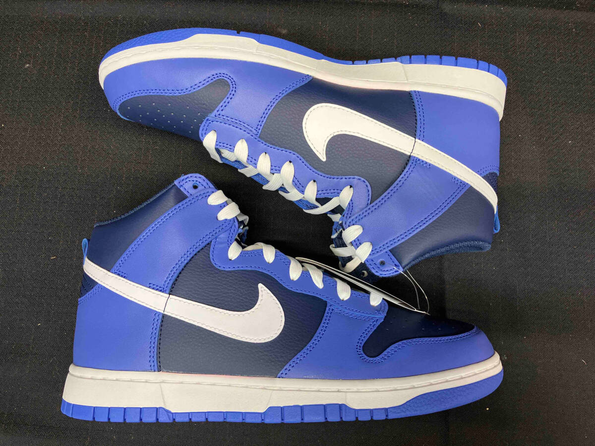 NIKE DUNK HIGH RETRO Obsidian / DJ6189-400 /ナイキ ダンクハイ スニーカー サイズ：27.0cm_画像6