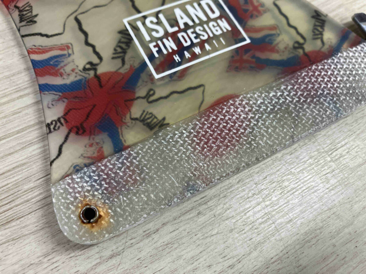 ISLAND FIN DESIGN MITSU ロング センター シングルフィン サーフボード_画像3