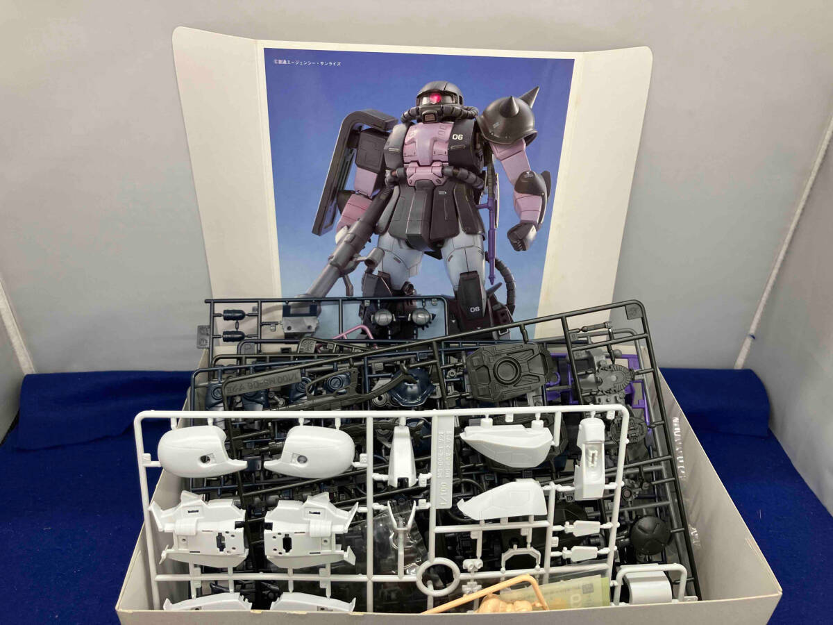 プラモデル バンダイ 1/100 高機動型ザクⅡ 黒い三連星仕様 MG 「機動戦士ガンダム」_画像5