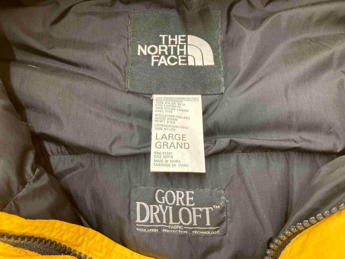 THE NORTH FACE ザノースフェイス ダウンジャケット バルトロジャケット L イエロー 店舗受取可_画像8