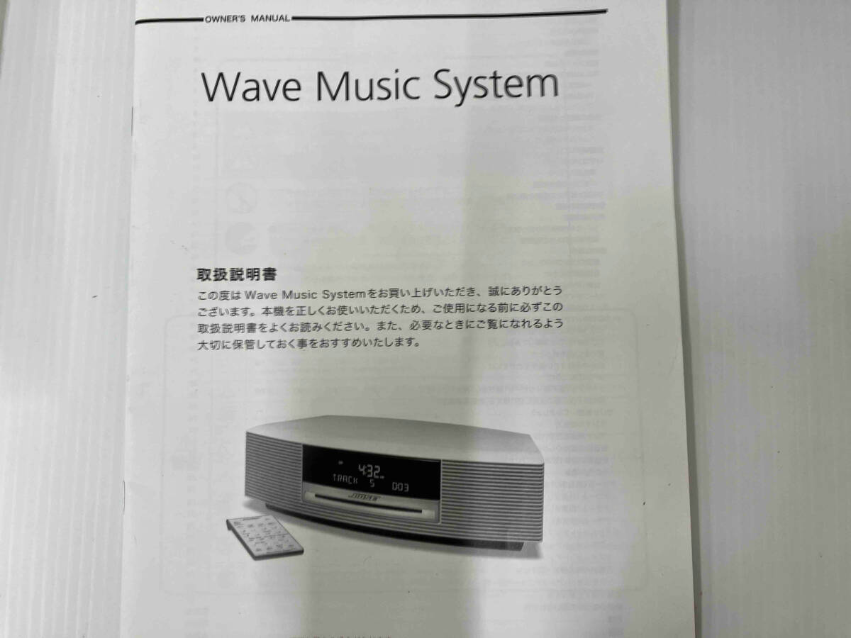 BOSE WAVE MUSIC SYSTEM Ⅲ パールゴールド【動作確認済み】_画像3