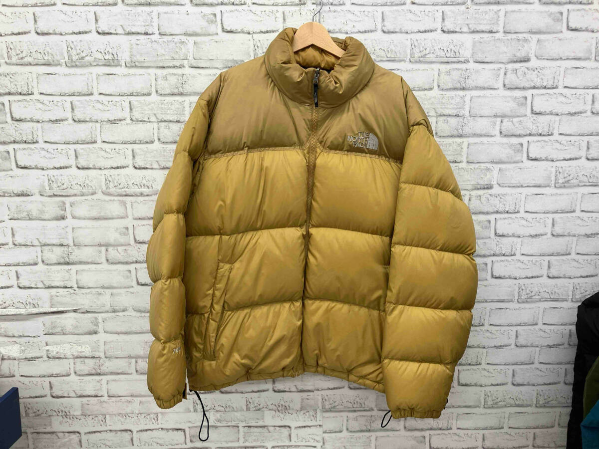 THE NORTH FACE ザノースフェイス　ダウンジャケット　ヌプシ　XXL イエロー 店舗受取可_画像1