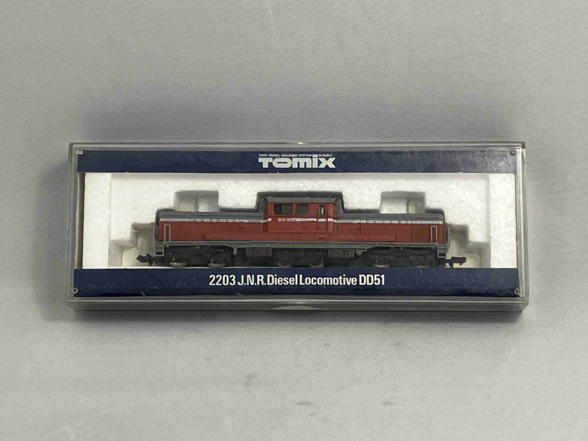ジャンク TOMIX 2203 鉄道模型 Nゲージ 国鉄DD51形 ディーゼル機関車 Mカプラー（15-03-01）_画像5