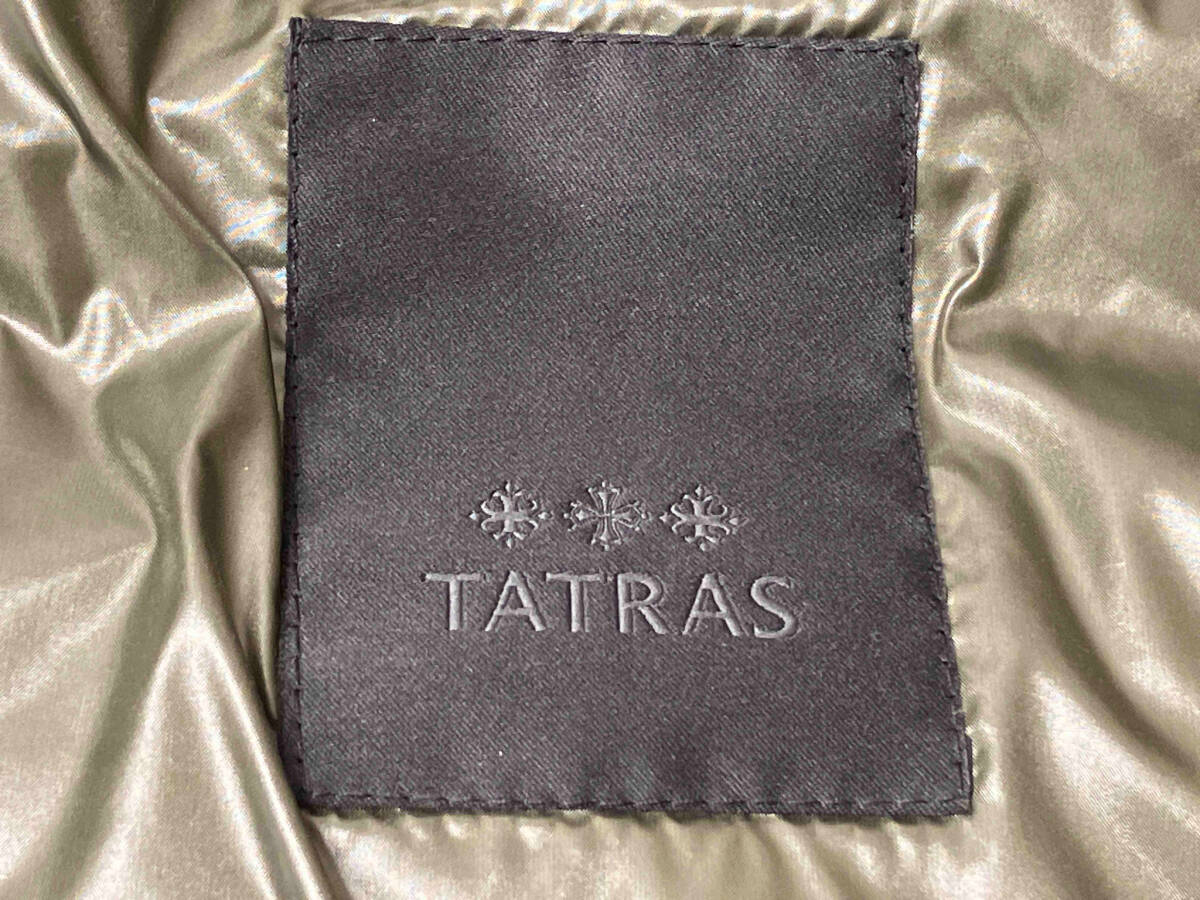 TATRAS タトラス ダウンコート LTA19A4693 04 XLサイズ カーキ ダウンジャケット_画像3