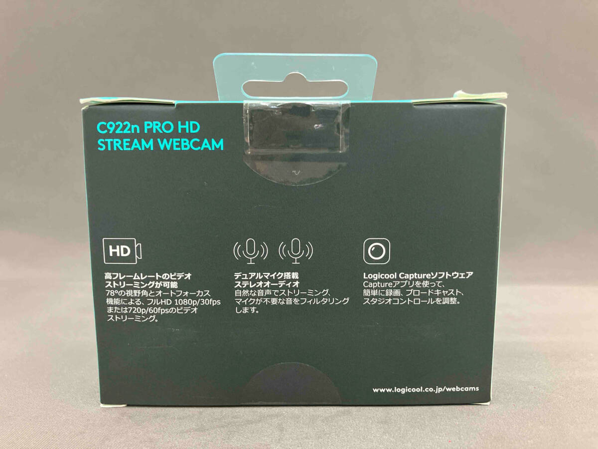 Logicool C922n полный HD 1080p веб-камера (15-07-06)