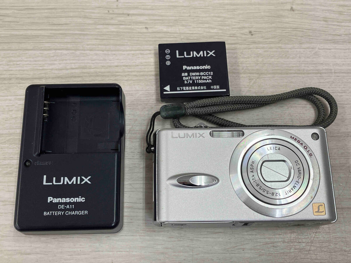 【ジャンク】Panasonic LUMIX DMC-FX8 デジカメ_画像1