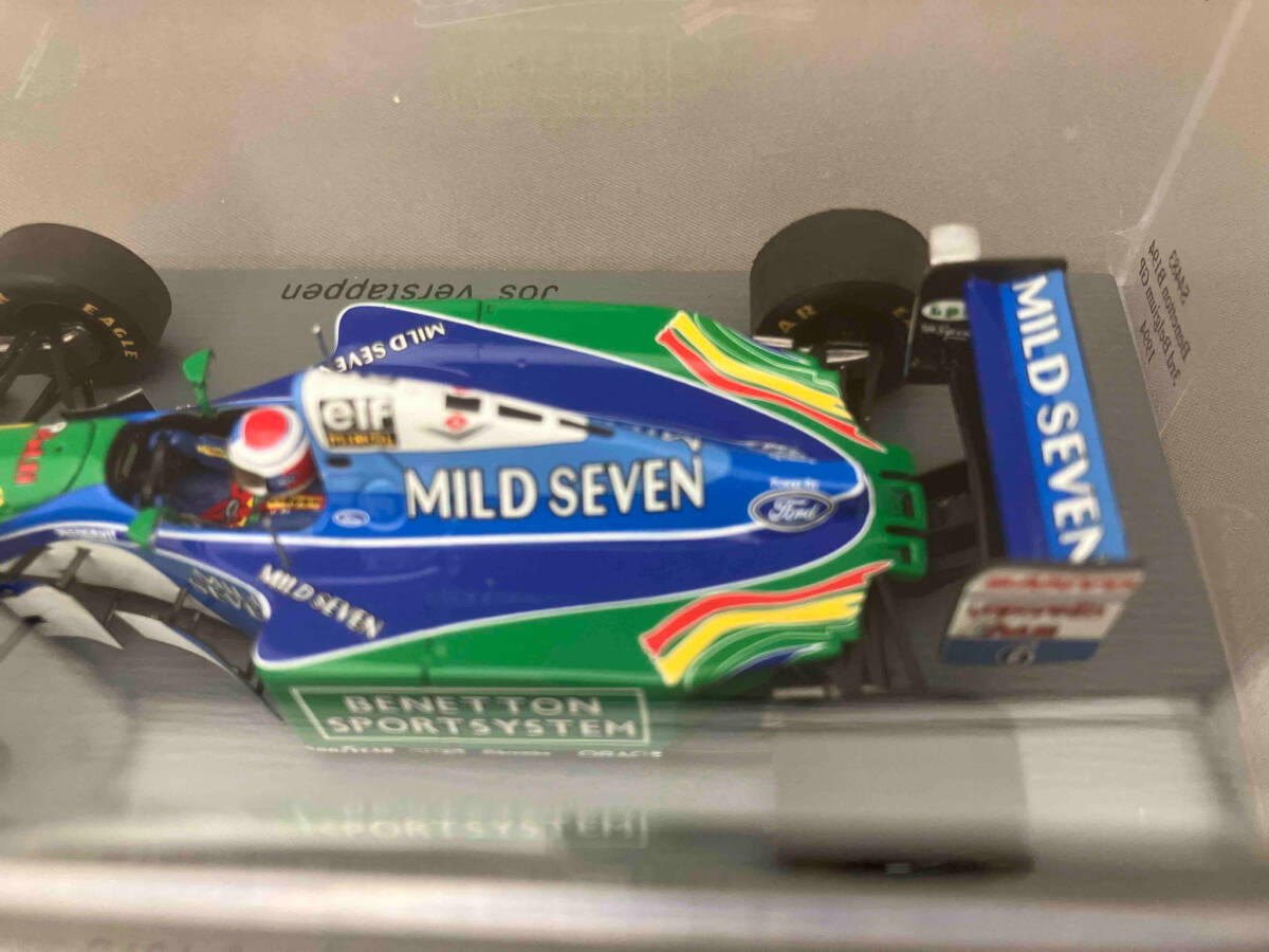 Spark model 1/43 Benetton B194 3rd Belgian GP 1994 #6 Ｓｐａｒｋ　ｍｏｄｅｌ_画像4