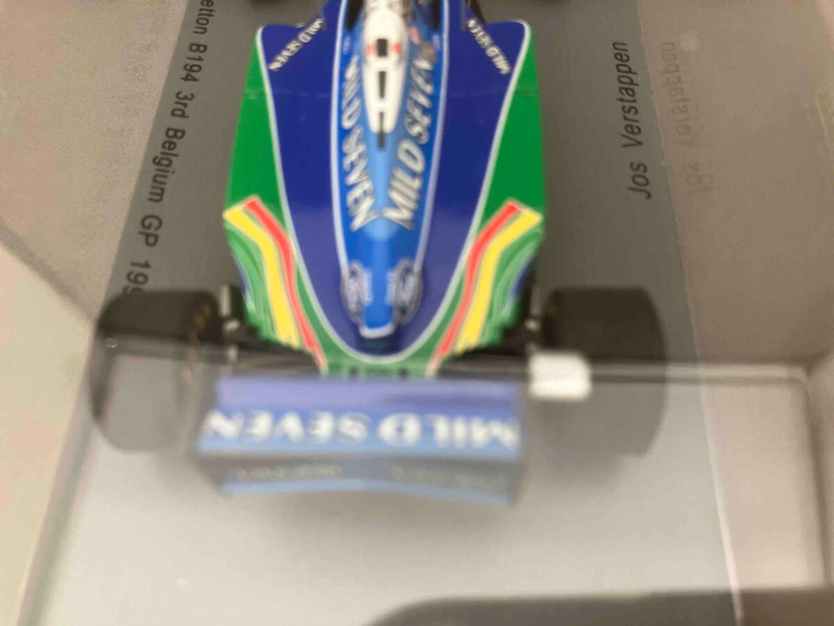 Spark model 1/43 Benetton B194 3rd Belgian GP 1994 #6 Ｓｐａｒｋ　ｍｏｄｅｌ_画像5