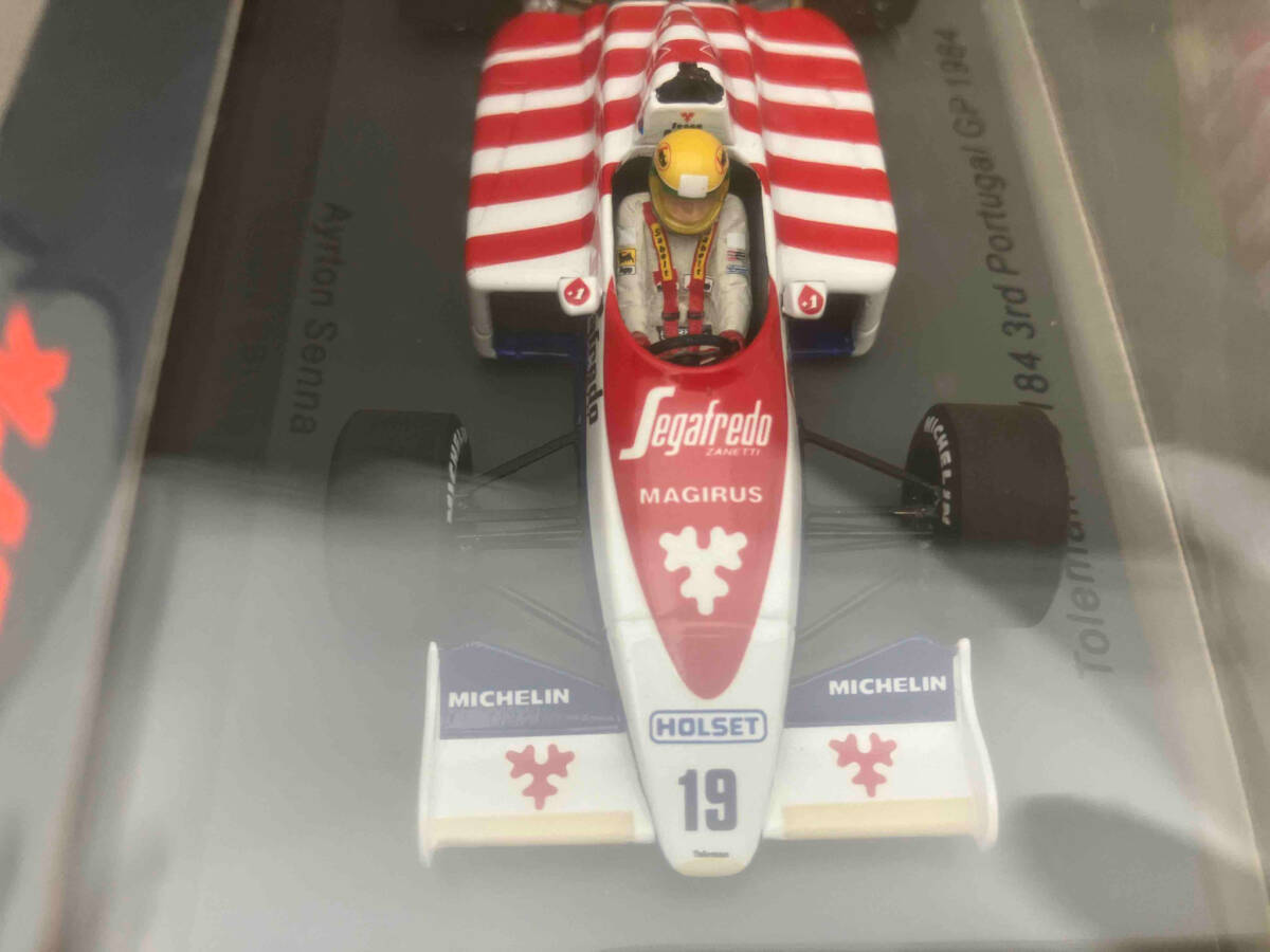 Spark model 1/43 Toleman TG184 No.19 3rd Portugal GP 1984 Ayrton Senna Ｓｐａｒｋ　ｍｏｄｅｌ_画像3