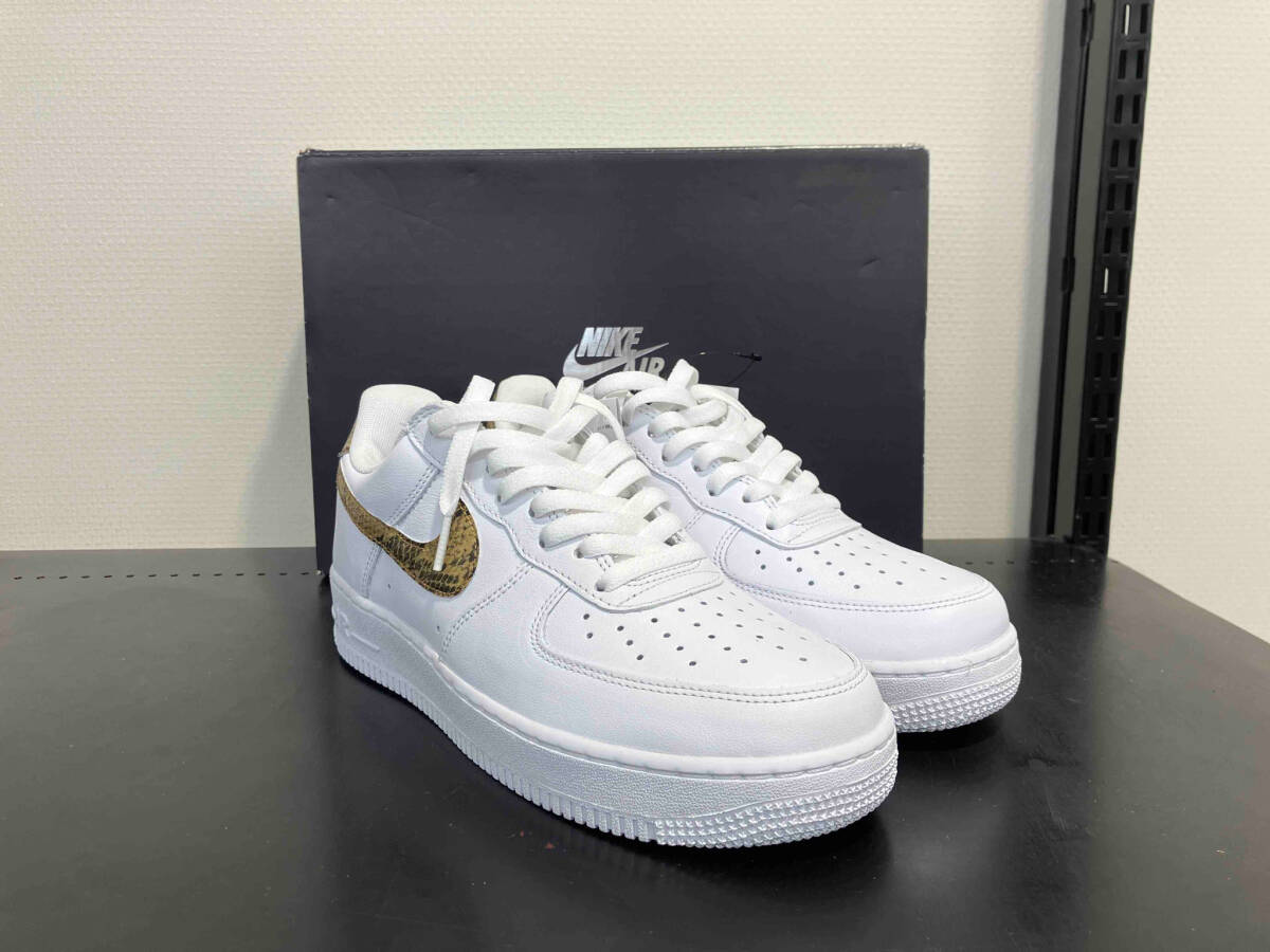 NIKE ナイキ AIR FORCE 1 LOW RETRO PREMIUM QS エアフォース1ロウレトロプレミアム 26.5cm AO1635-100 白 ホワイト メンズ スニーカー_画像3