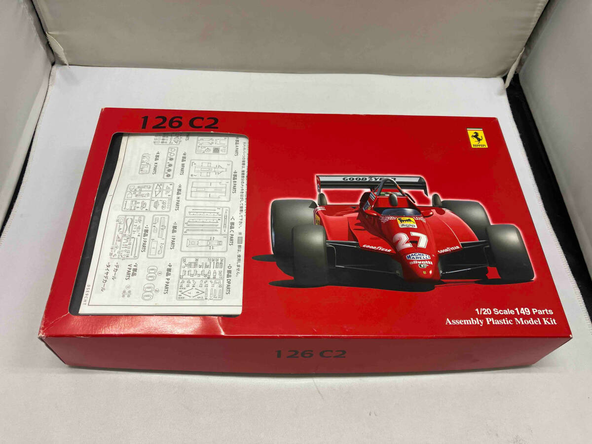 プラモデル フジミ模型 1/20 フェラーリ 126C2 1982サンマリノGP グランプリシリーズ GP-01_画像1