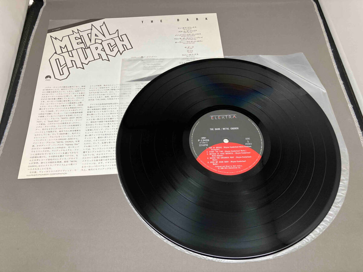 レコード THE DARK ザ・ダーク / METAL CHURCH メタル・チャーチ (P13426)_画像3