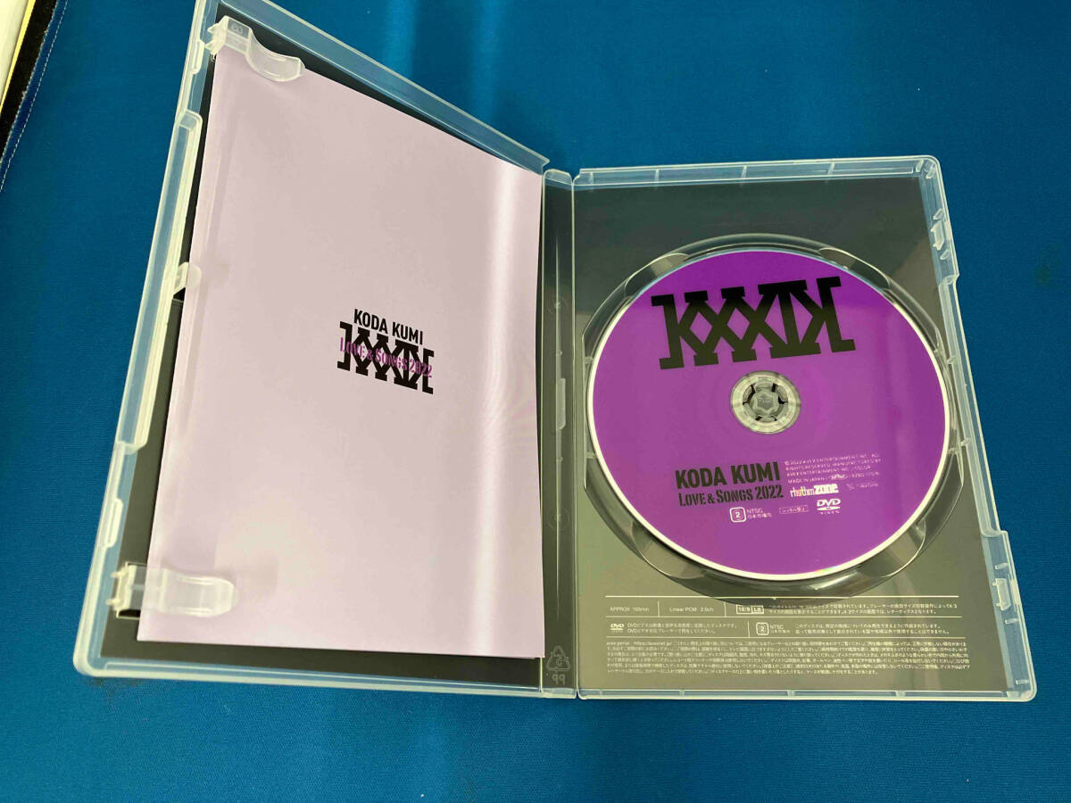 DVD KODA KUMI Love & Songs 2022_画像3