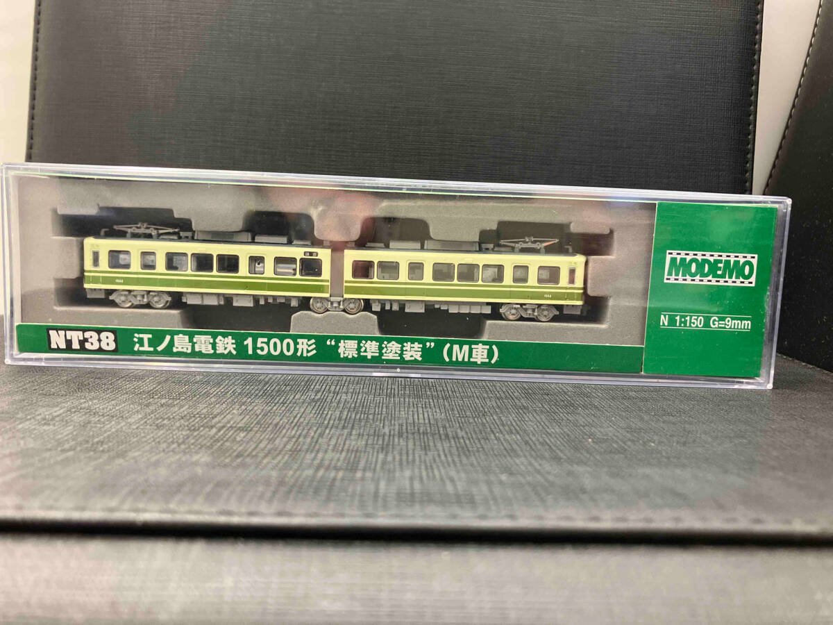 動作確認済 Ｎゲージ MODEMO 江ノ島電鉄1500形電車(標準塗装)M車 NT38 モデモ_画像8