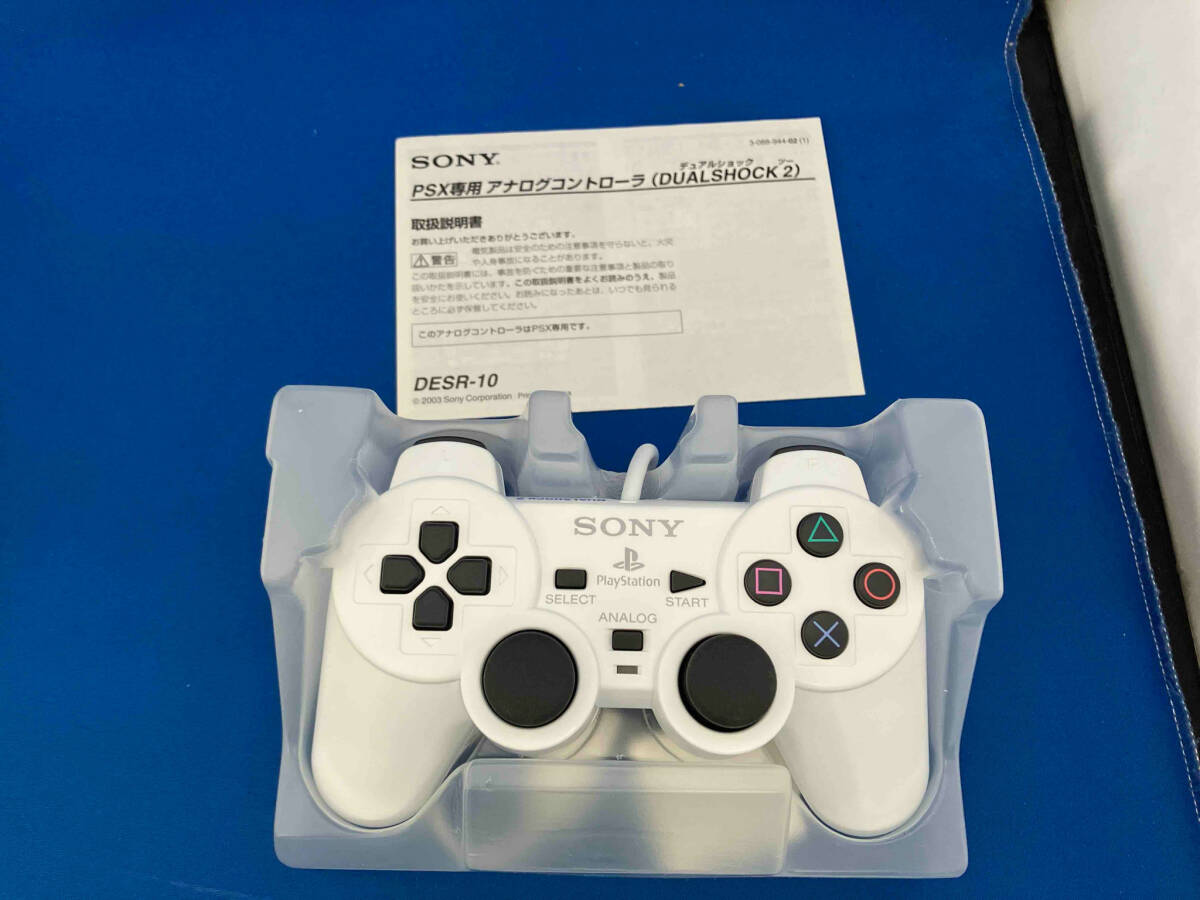 動作確認済 SONY ソニー PSX専用 アナログコントローラー DUALSHOCK２ 4m ロングコード DESR-10 箱、取扱説明書付き_画像5