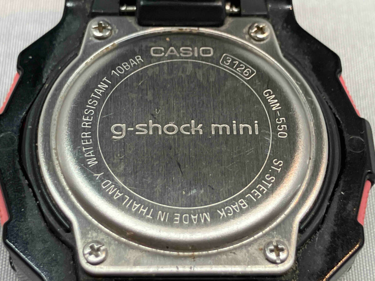 ジャンク 【1円スタート】【電池切れ】CASIOカシオg-shock mini GMN-550 クォーツ 腕時計(ゆ16-04-22)_画像2