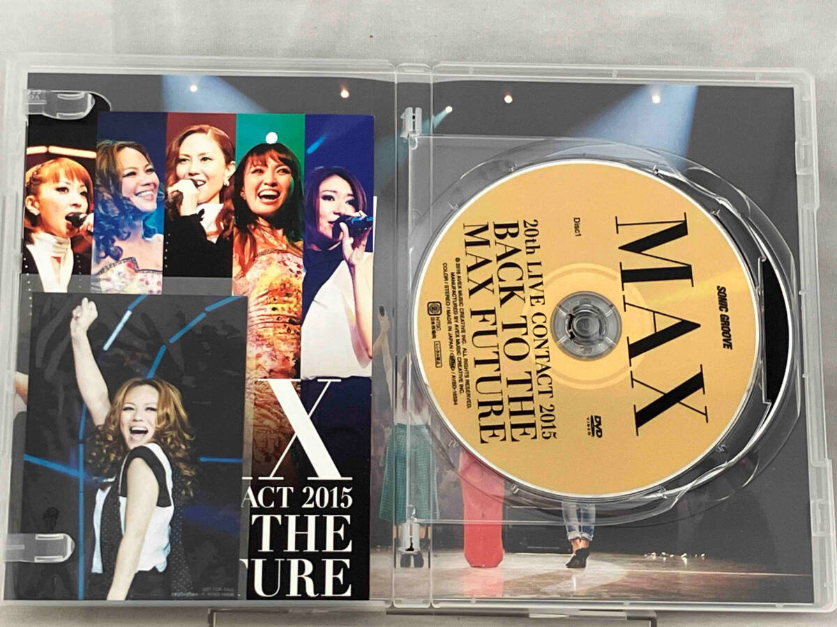 【MAX】 DVD ; MAX 20th LIVE CONTACT 2015 BACK TO THE MAX FUTURE_画像4