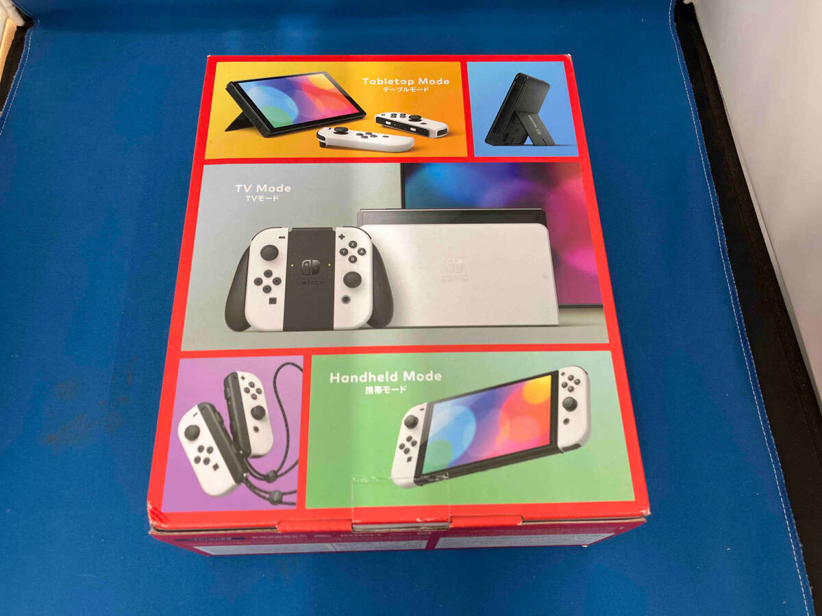 Nintendo Switch(有機ELモデル) Joy-Con(L)/(R) ホワイト(HEGSKAAAA)_画像2