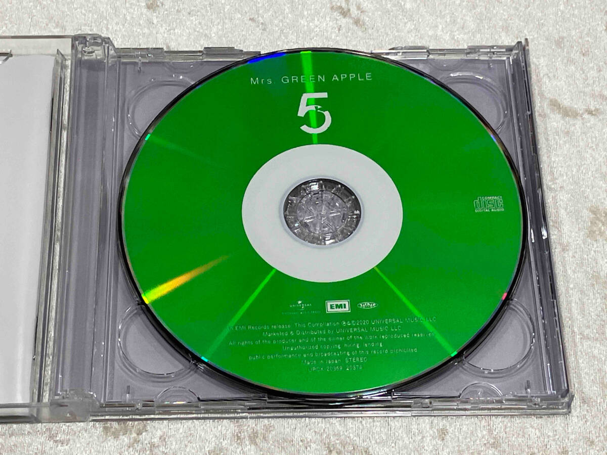 CD Mrs.GREEN APPLE / 5(初回限定盤)(DVD付)_画像5