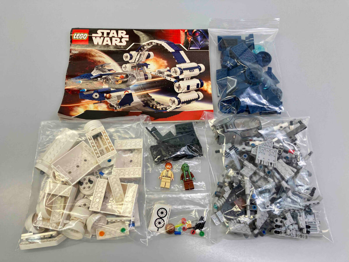 正規品LEGO 7661 ジェダイ・スターファイター ハイパードライブ・ブースター・リング付 レゴスター・ウォーズ 中古 キットフィストー_画像2