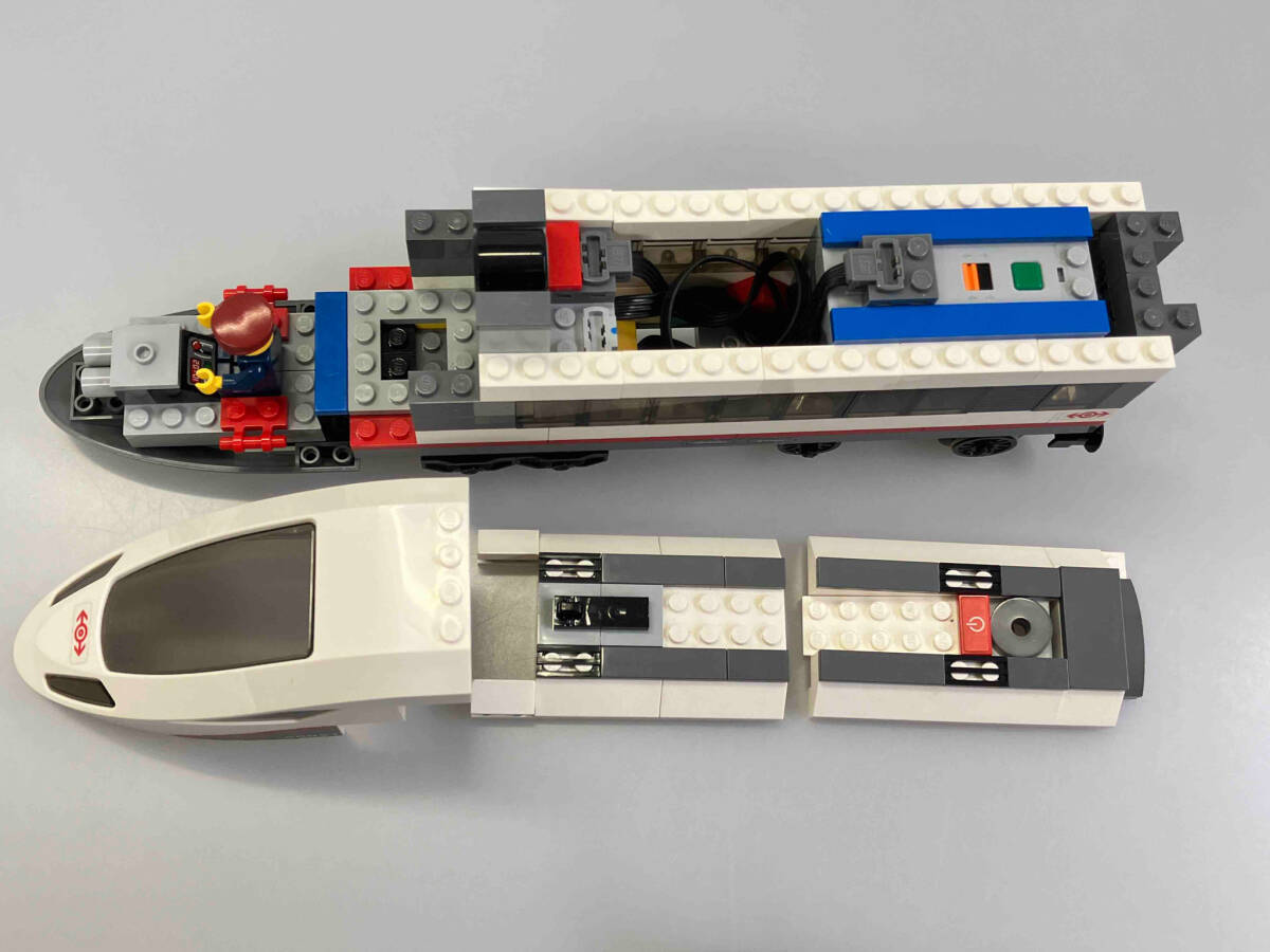 [ электризация проверка settled ]LEGO 60051 высокая скорость passenger to дождь текущее состояние товар + дополнение направляющие буфер и т.п. to дождь детали 