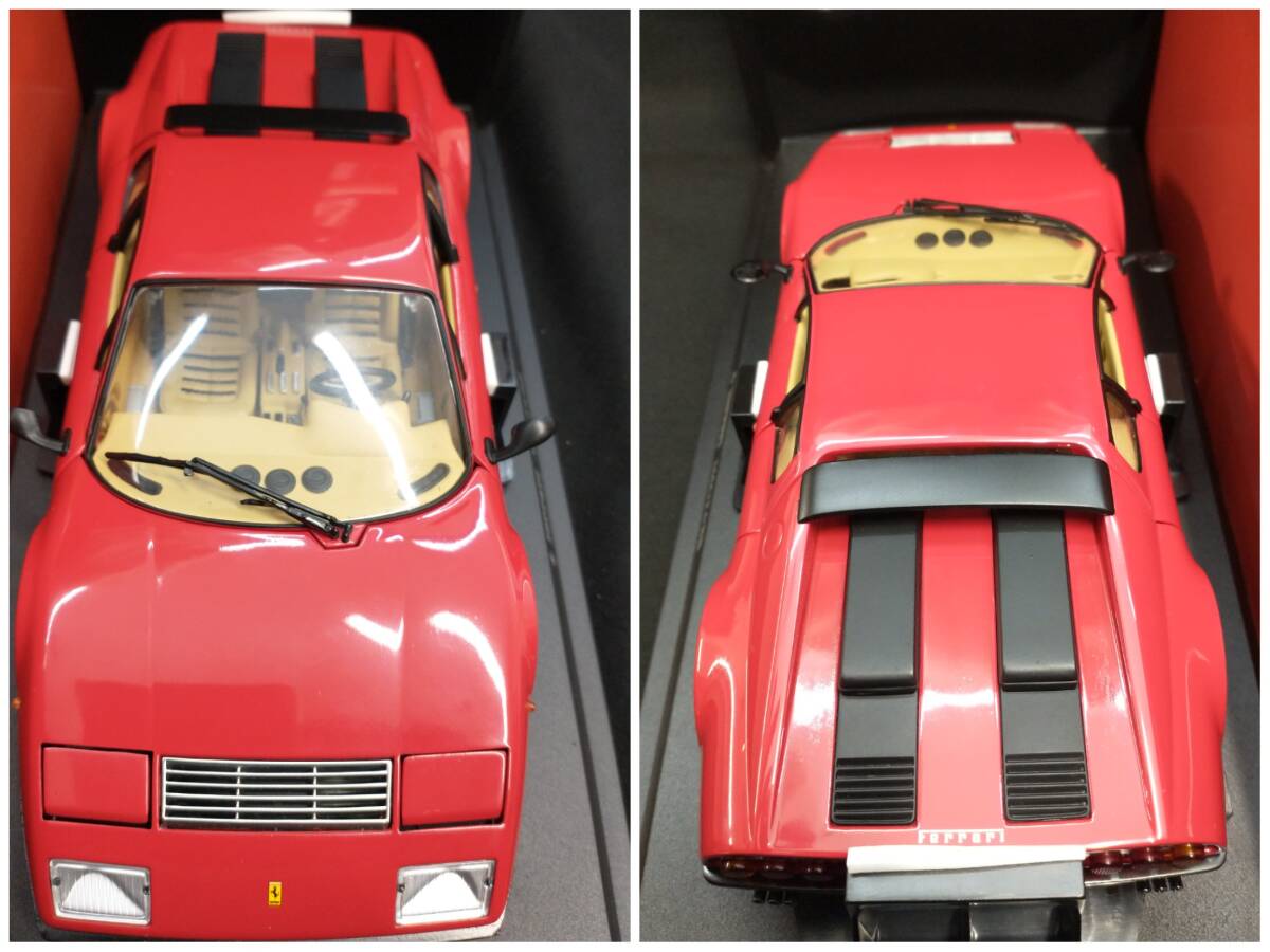 KYOSHO GORGEOUS COLLECTION 1:18 SCALE FERRARI 365GT4/BB RED NO.08173R 京商 ゴージャス コレクション フェラーリ レッド_画像9