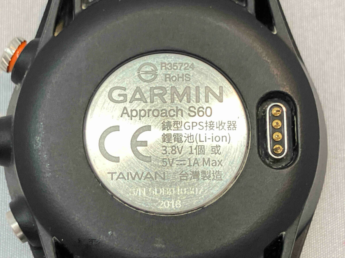 【1円スタート】GARMIN Approach S60 スマートウォッチ(ゆ17-04-14)_画像3