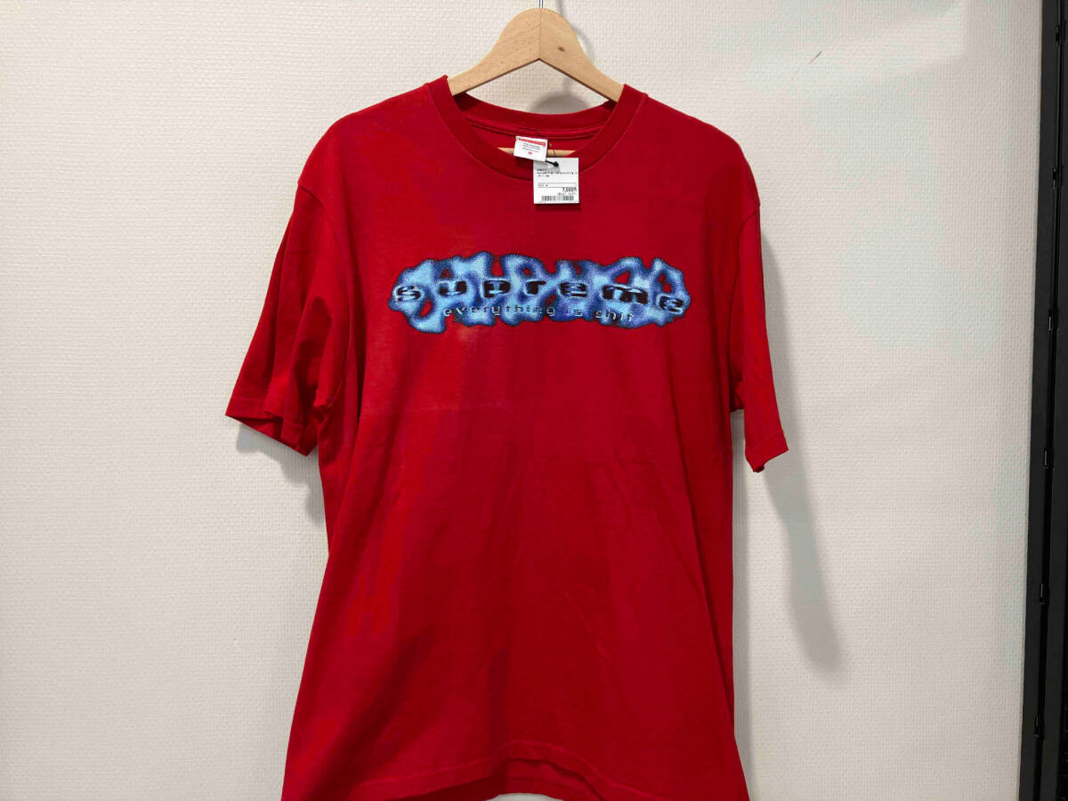 Supreme シュプリーム 20ss everything is shit tee 半袖Tシャツ アメーバTシャツ 赤 RED ロゴ プリント サイズM メンズ コットン_画像1
